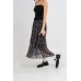 Floral Tiered Maxi Skirt